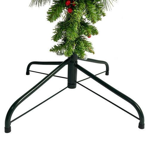 7.4FT 1500 Tips Xmas Christmas Tree Artificial Festival Spruce Decorations PVC