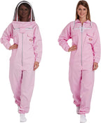 natural apiary - apiarist beekeeping suit with 1 x non-flammable fencing veil mesh - total protection for backyard &amp; beginner bee keepers
