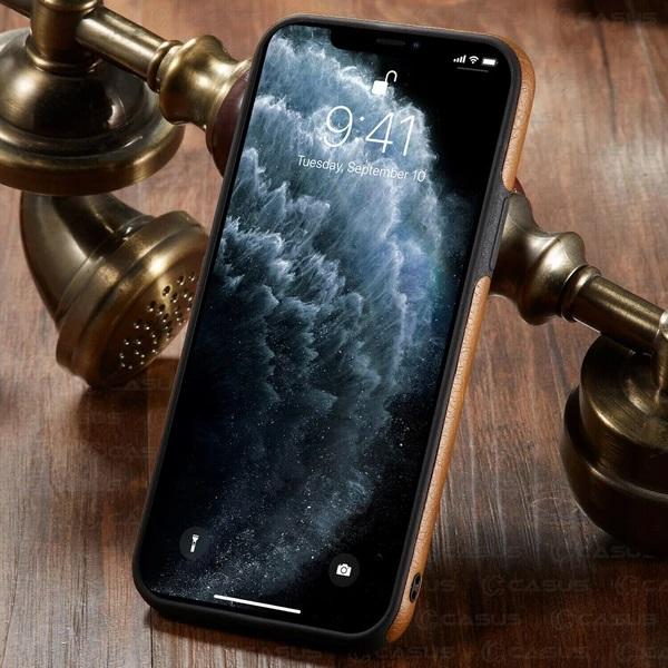 Retro Leather Case for iPhone