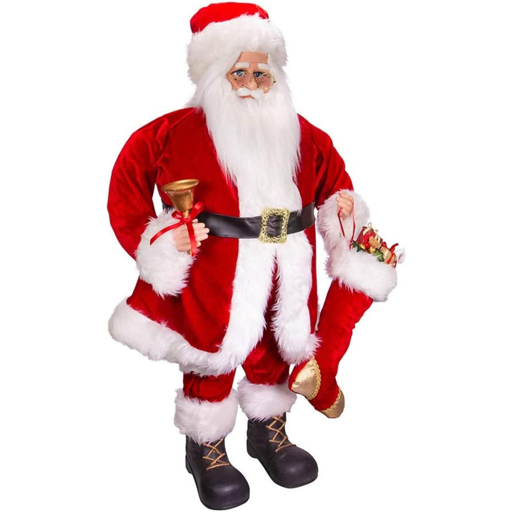 Kurt Adler 36-inch Kringle Klaus Red Standing Santa