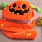 Valatala Ear Moving Jumping Hat Halloween Plush Hat Unisex Cap For Kids Adult Cosplay Christmas Party Holiday Hat