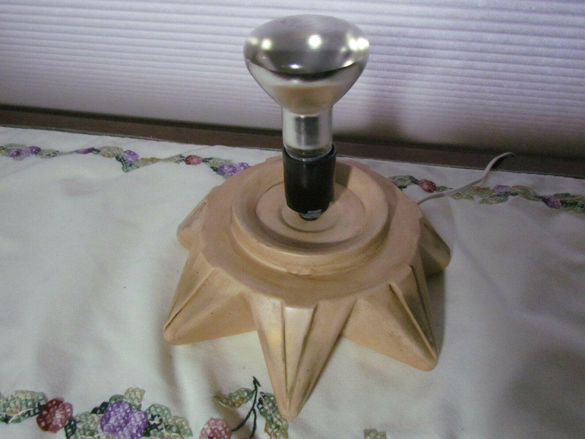 Beige/Tan Ceramic Christmas Tree 34  Atlantic Mold 3 TIER A834