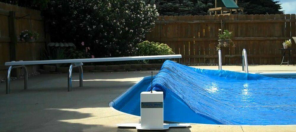 pool boy ii automatic in-ground swimming pool solar reel with remote control