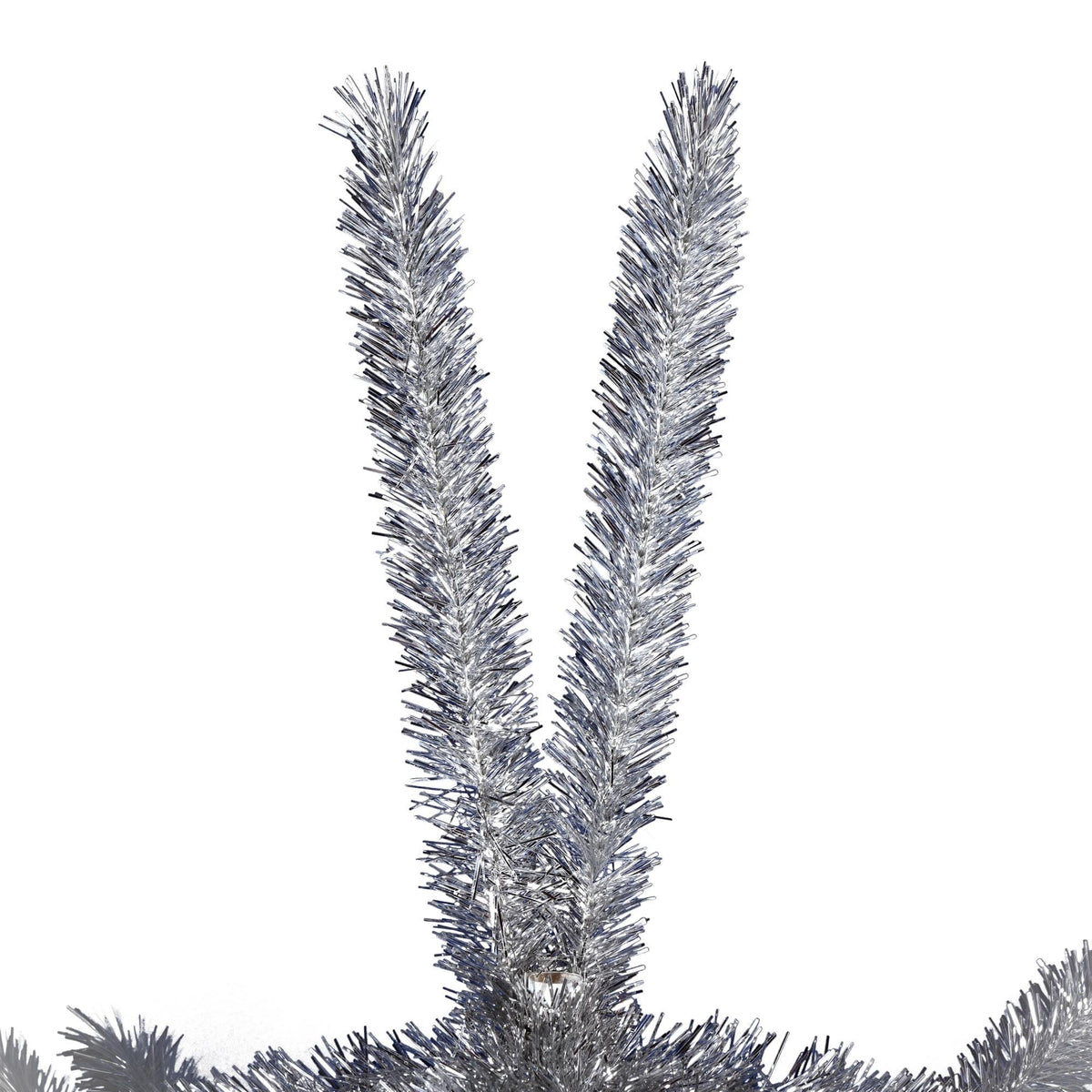 Vickerman 7'  Aluminum Artificial Christmas Tree, Unlit - Faux Christmas Tree - Seasonal Indoor Home Decor