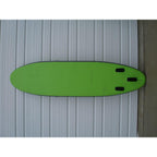 10 ft. Green PVC SUP Inflatable Backpack Paddle Board Sport with Adjustable Paddle
