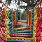 Climbing net Children's Outdoor Climbing net, Polyester Decorative net Protection net, Kindergarten Climbing Development Training net (Size : 12m(37ft))