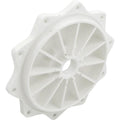 PENTAIR POOL PRODUCTS Cover, Pentair PacFab /2" Top/Side Mount Valve, White