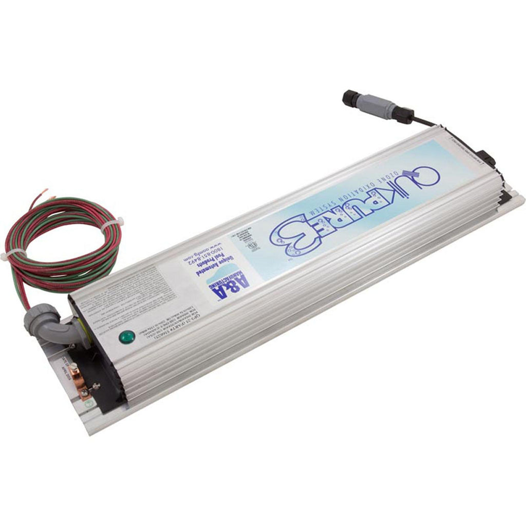 A&amp;A Manufacturing Ozonator, QuickPure3, 115v/230v, 25,000 Gallons, Bare Cord