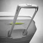 form Hardside Expandable with Double Spinner Wheels, White/Grey, Checked-Large 28-Inch