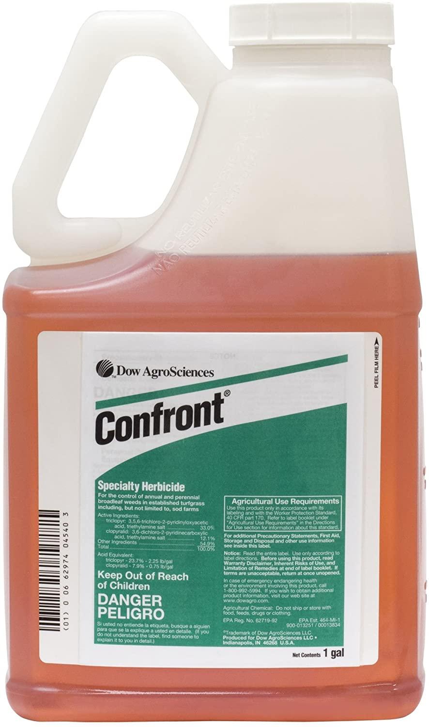 confront - 1 gallon - broadleaf control for lawns