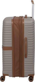 Encompass 27" Hardside Checked 8 Wheel Expandable Spinner, Sandy Skin