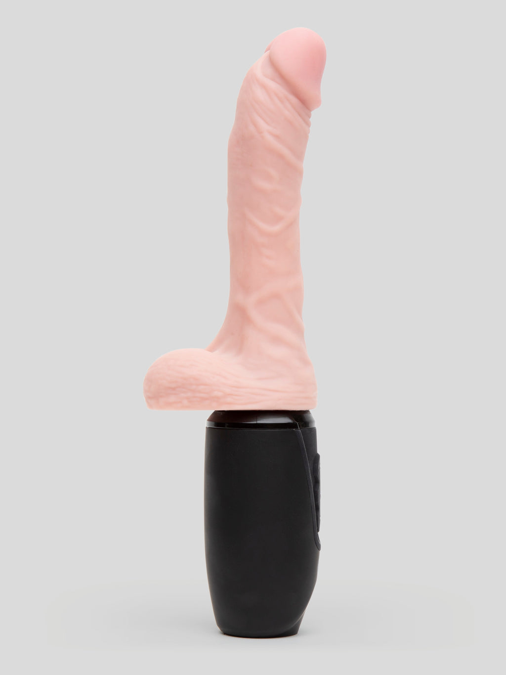 King Cock Ultra Realistic Thrusting Warming Realistic Vibrator 6 Inch, Flesh Pink