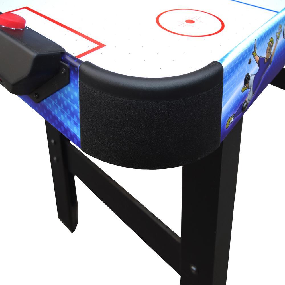 Rapid Fire 42 in. 3-in-1 Air Hockey Multi-Game Table