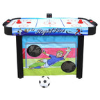 Rapid Fire 42 in. 3-in-1 Air Hockey Multi-Game Table