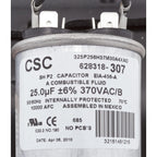 A. O. Smith Motor, Century, 1.0hp, 115v/230v, 1-Spd, 56Jfr, C-Face Thd