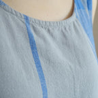 Summer Casual Plaid Loose Large Size Sleeveless Dress
