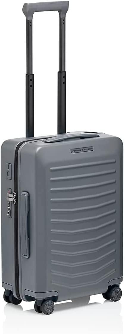 Porsche 21" Spinner Carry-On Luggage - Roadster Travel Suitcase with Wheels for Men and Women - Anthracite Matte