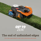 Landroid Vision Cloud Robot Lawn Mower, No Perimeter Wire Robot Mower for 1/2 Acre, WR320 + Lawn Mower Garage, WA0828 + Long-Life Robotic Lawn Mower Blades, WA0720