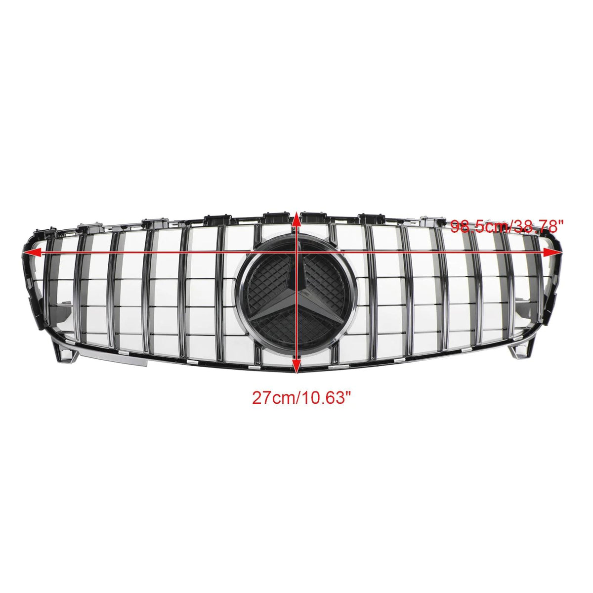2016-2023 Benz A-CLASS W176 Front Bumper Grille GTR Style Grill Generic
