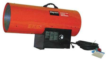Portable Gas Torpedo HeatrLP,1800 cfm