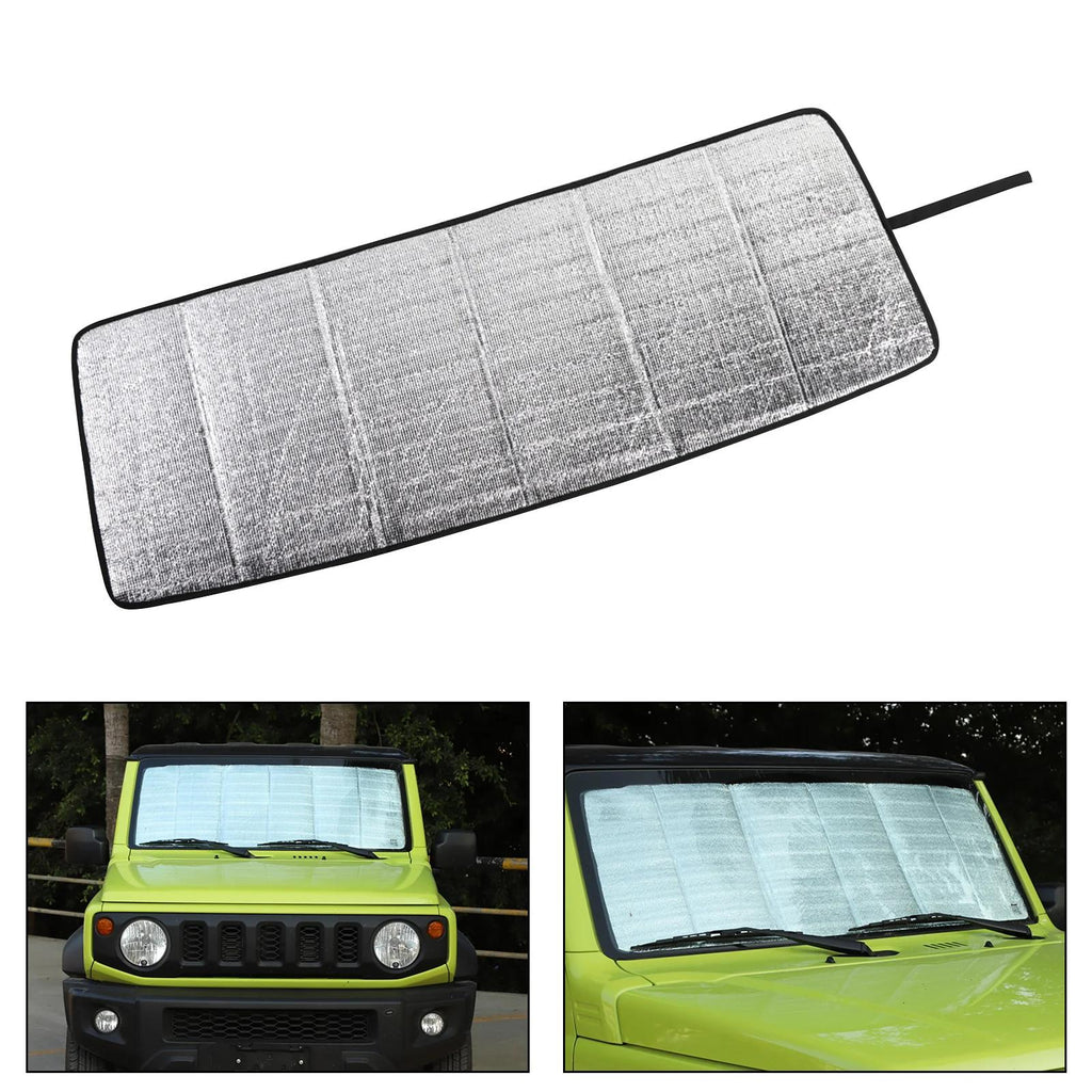 Front Windshield Sunshade Sun Shade Heat Shield Visor Mat For Suzuki Jimny 2019-2023 Generic