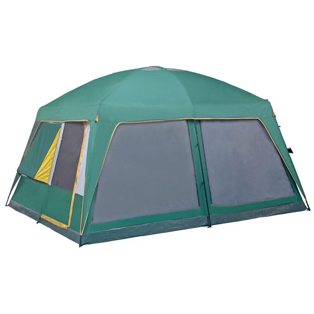 GigaTent Wildcat Mt. 12 in. x 15 ft. 3 Rooms 8 - 10 Person Dome Tent