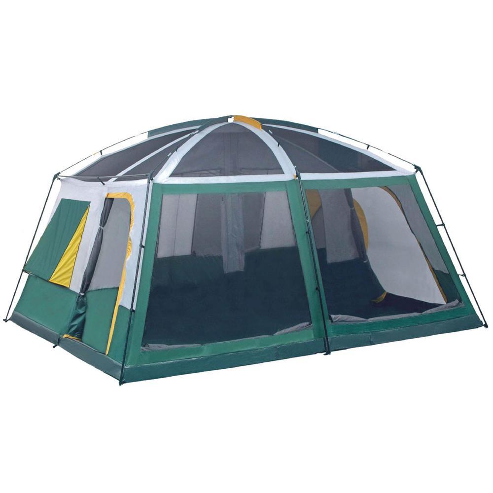 GigaTent Wildcat Mt. 12 in. x 15 ft. 3 Rooms 8 - 10 Person Dome Tent