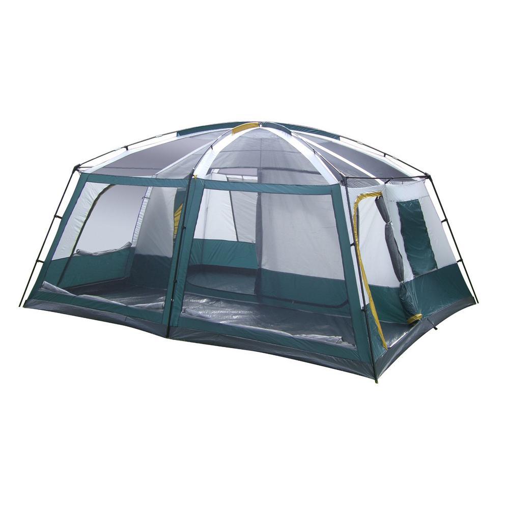 GigaTent Wildcat Mt. 12 in. x 15 ft. 3 Rooms 8 - 10 Person Dome Tent