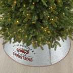40.5 in. D Christmas Galvanized Metal Truck Tree Collar (KD)