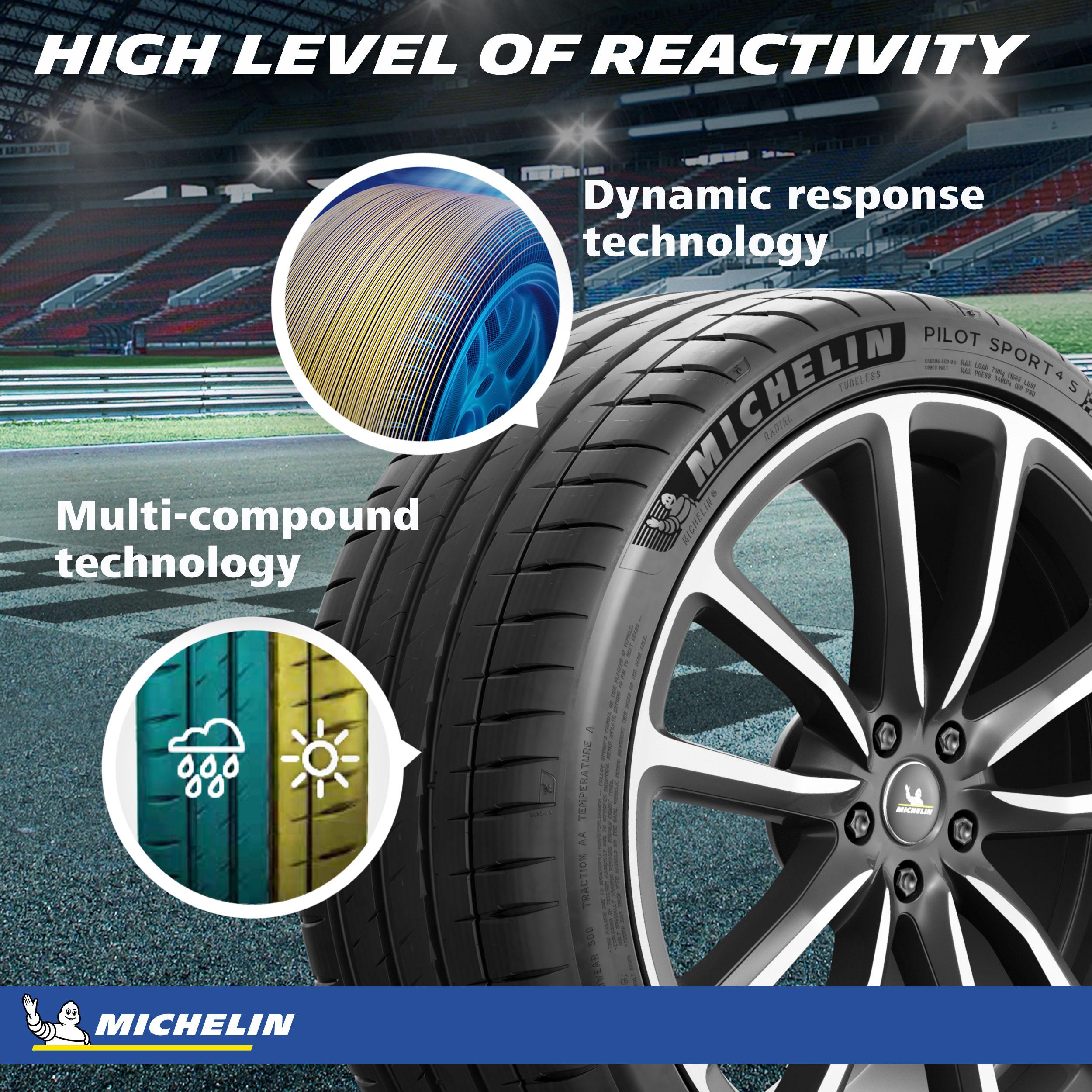 Michelin Pilot Sport 4S 265/35R19 ZR 98Y XL High Performance Tire