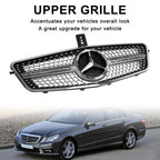 Benz 2010-2013 W212 E-Class E350 E550 
 Diamond Front Grille Grill Generic