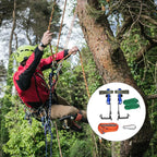 PRETYZOOM 1 Set Tree Climbing Gear Safety Harness Belt Rope Spike Shoes Tree Climbing Aid