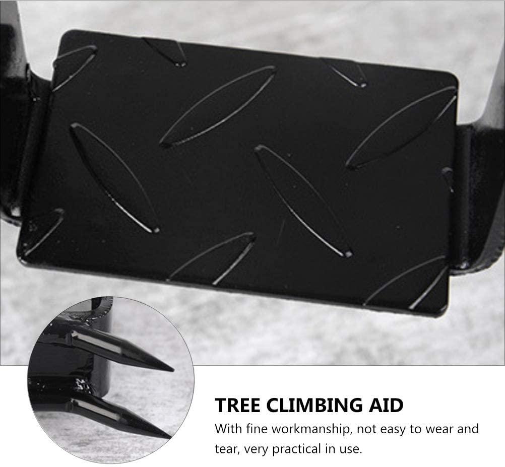 PRETYZOOM 1 Set Tree Climbing Gear Safety Harness Belt Rope Spike Shoes Tree Climbing Aid