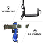 PRETYZOOM 1 Set Tree Climbing Gear Safety Harness Belt Rope Spike Shoes Tree Climbing Aid