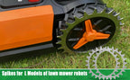 2 Pcs  Steel Robotic Lawnmower Spikes with Screws for Traction Enhancer for Landroid L Model Robotic Lawnmowers Robotic Lawnmowers Wheel Spikes for Accessory Off-Wheel Wheels