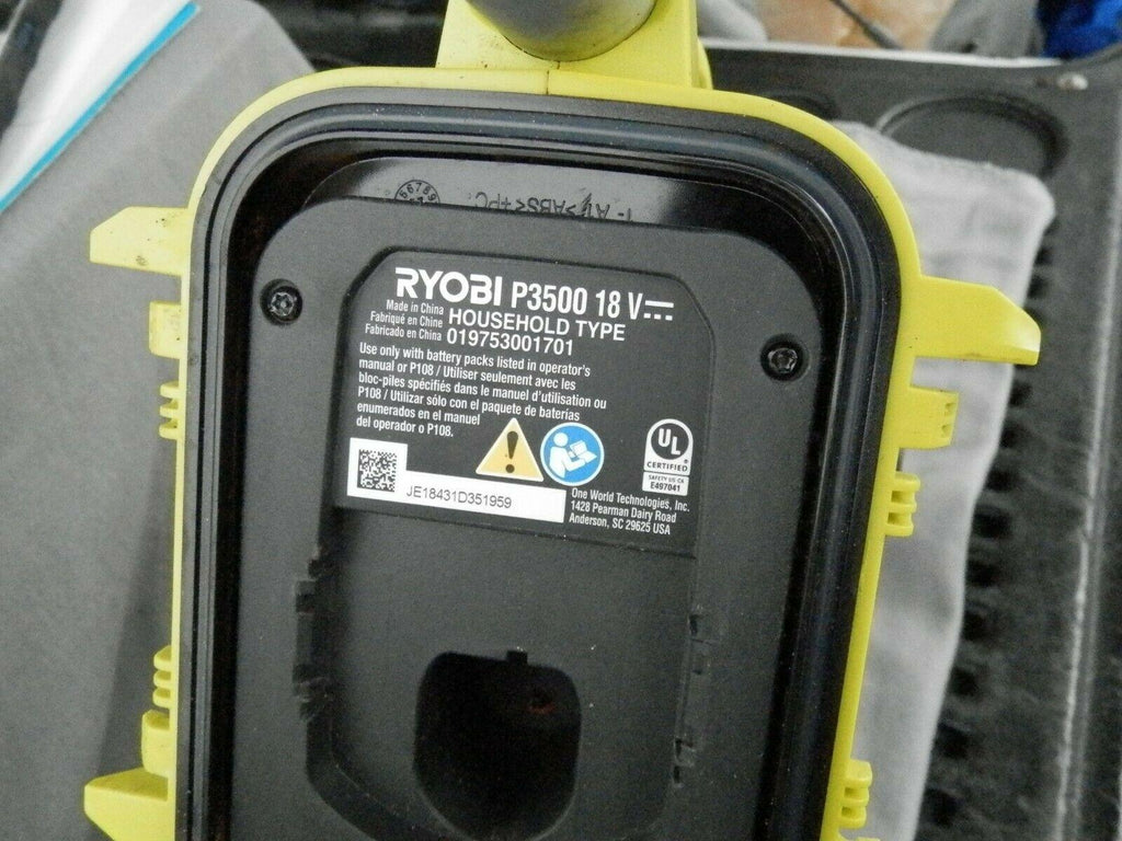 ryobi p3500 18 volt underwater vacuum pool vacuum powers on for parts