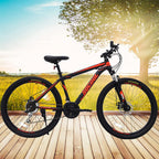 26 inch Mens 21-Speed Mountain Bike, 17" Aluminum Frame, Trigger Shift, Red