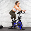 Cycling Bicycle LED Stationary Exercise Bike 22lbs Flywheel Trainer Fitness Bicycle Indoor Bike Workout