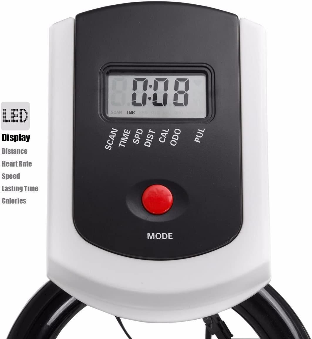 Cycling Bicycle LED Stationary Exercise Bike 22lbs Flywheel Trainer Fitness Bicycle Indoor Bike Workout