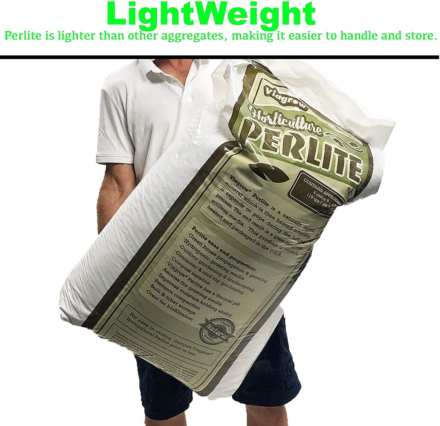 viagrow vper4-2 4 cu. ft. perlite (2 pack), 2-pack, white