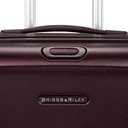 Sympatico Hardside Domestic Spinner Luggage, Plum, 22-Inch Carry-On