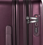 Sympatico Hardside Domestic Spinner Luggage, Plum, 22-Inch Carry-On
