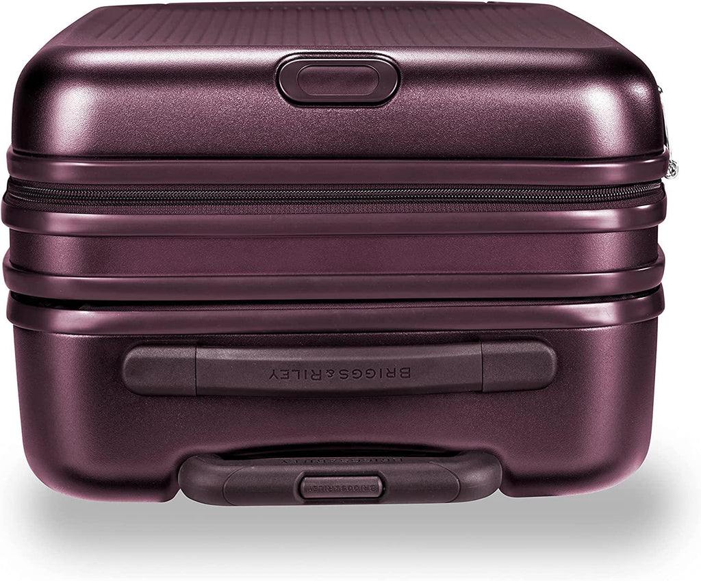 Sympatico Hardside Domestic Spinner Luggage, Plum, 22-Inch Carry-On