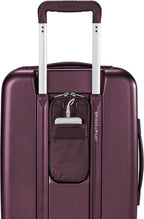 Sympatico Hardside Domestic Spinner Luggage, Plum, 22-Inch Carry-On