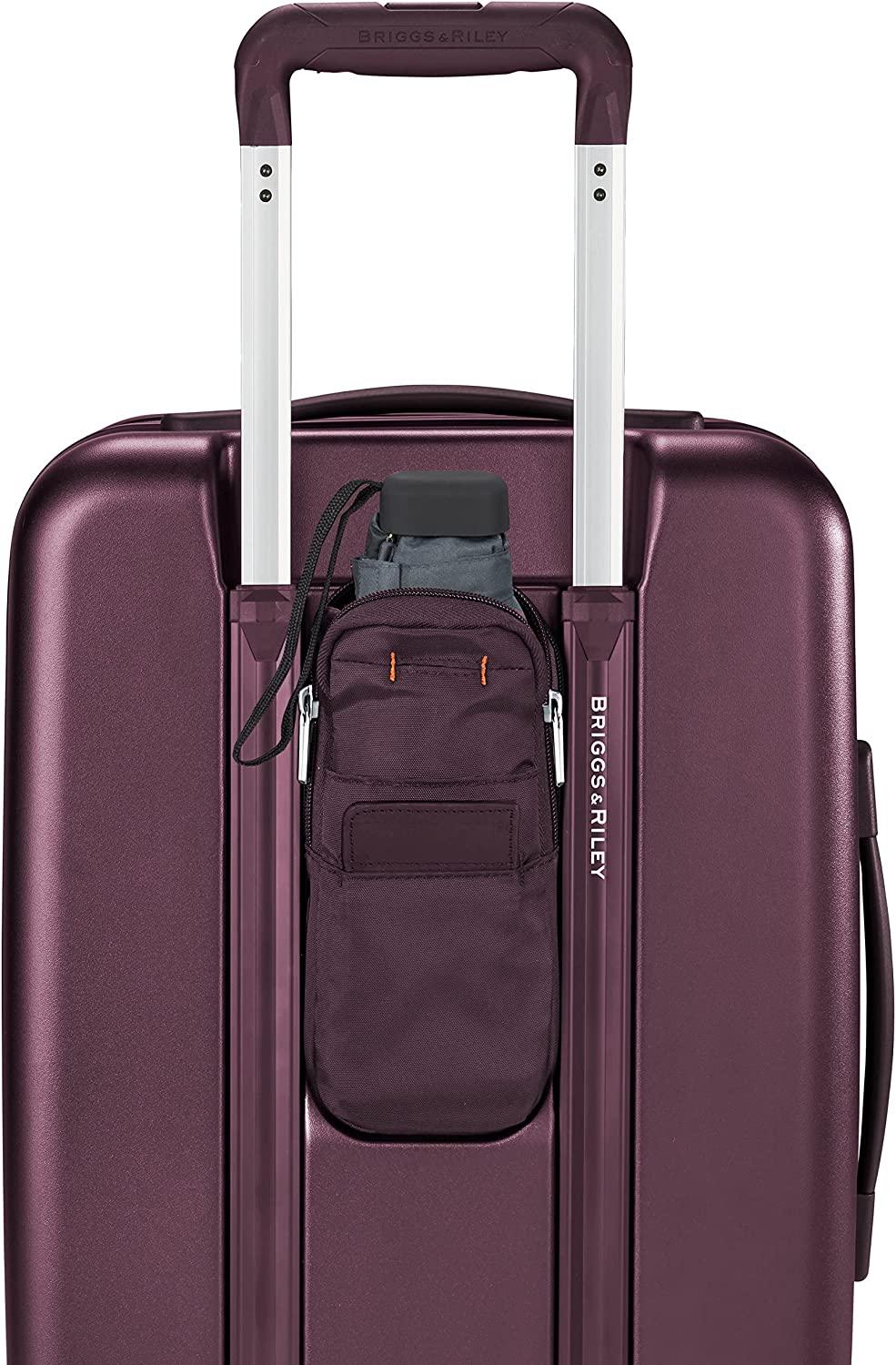 Sympatico Hardside Domestic Spinner Luggage, Plum, 22-Inch Carry-On
