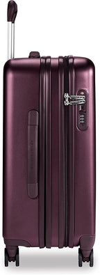 Sympatico Hardside Domestic Spinner Luggage, Plum, 22-Inch Carry-On