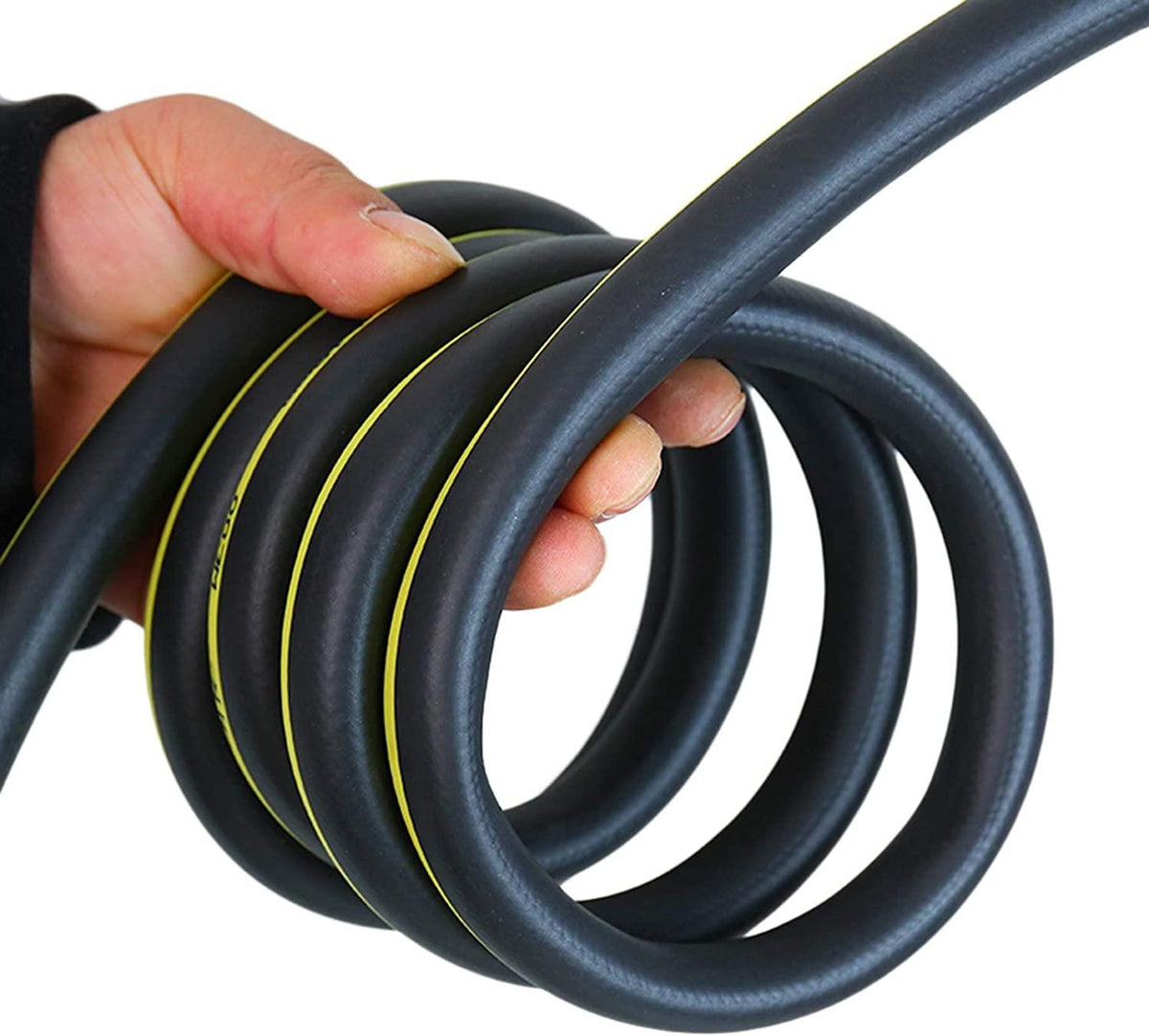 Outdoor Garden Hose for Plants Lawns Watering, Lightweight Flexible Hose 10m/15m/20m/30m/40m/50m, Inner Diameter 20MM (Size : 50m/164ft)