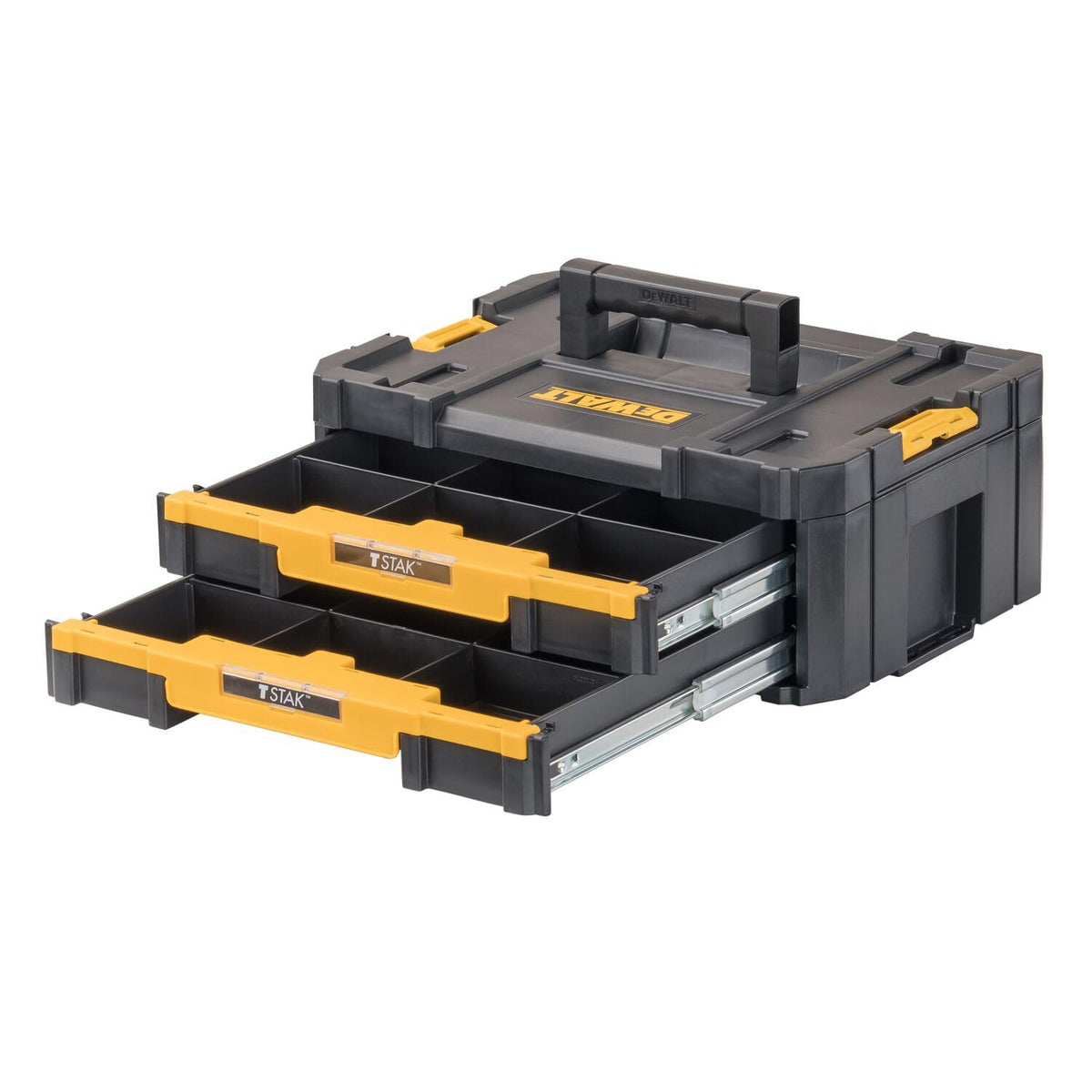 TSTAK Tool StoraOrganizer with Double Drawers, Holds Up to 16.5 lbs. (DWST17804)