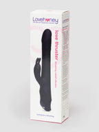 Lovehoney Love Thruster Rechargeable Thrusting Rabbit Vibrator, Black