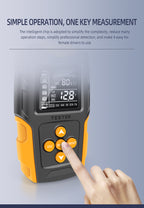 12V/24V Automotive Battery & Alternator Tester - Digital Analyzer for Cran& Charging Systems - Test Ran3Ah - 200Ah